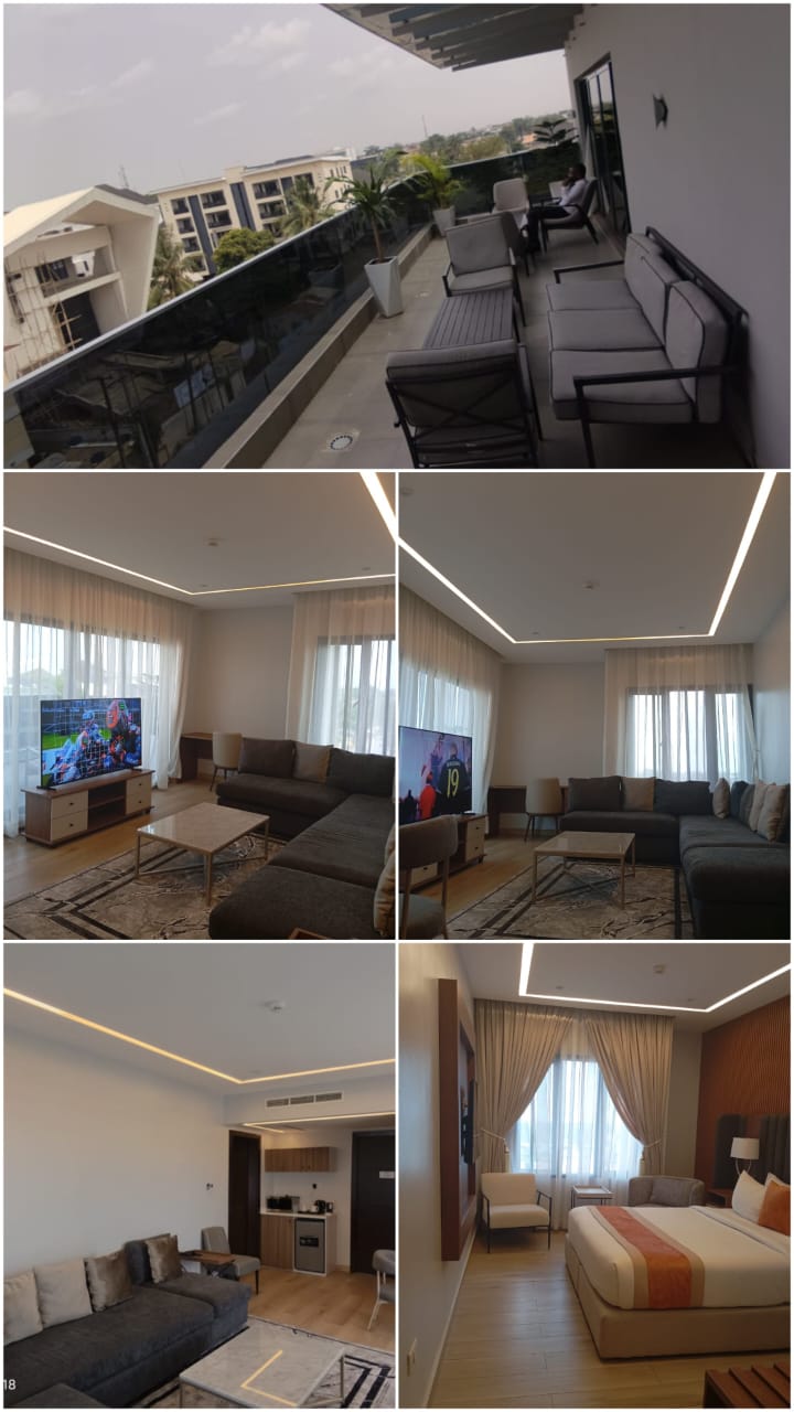City View Room overlooking Lagos at LimeRidge Signature Hotel, Ikeja GRA